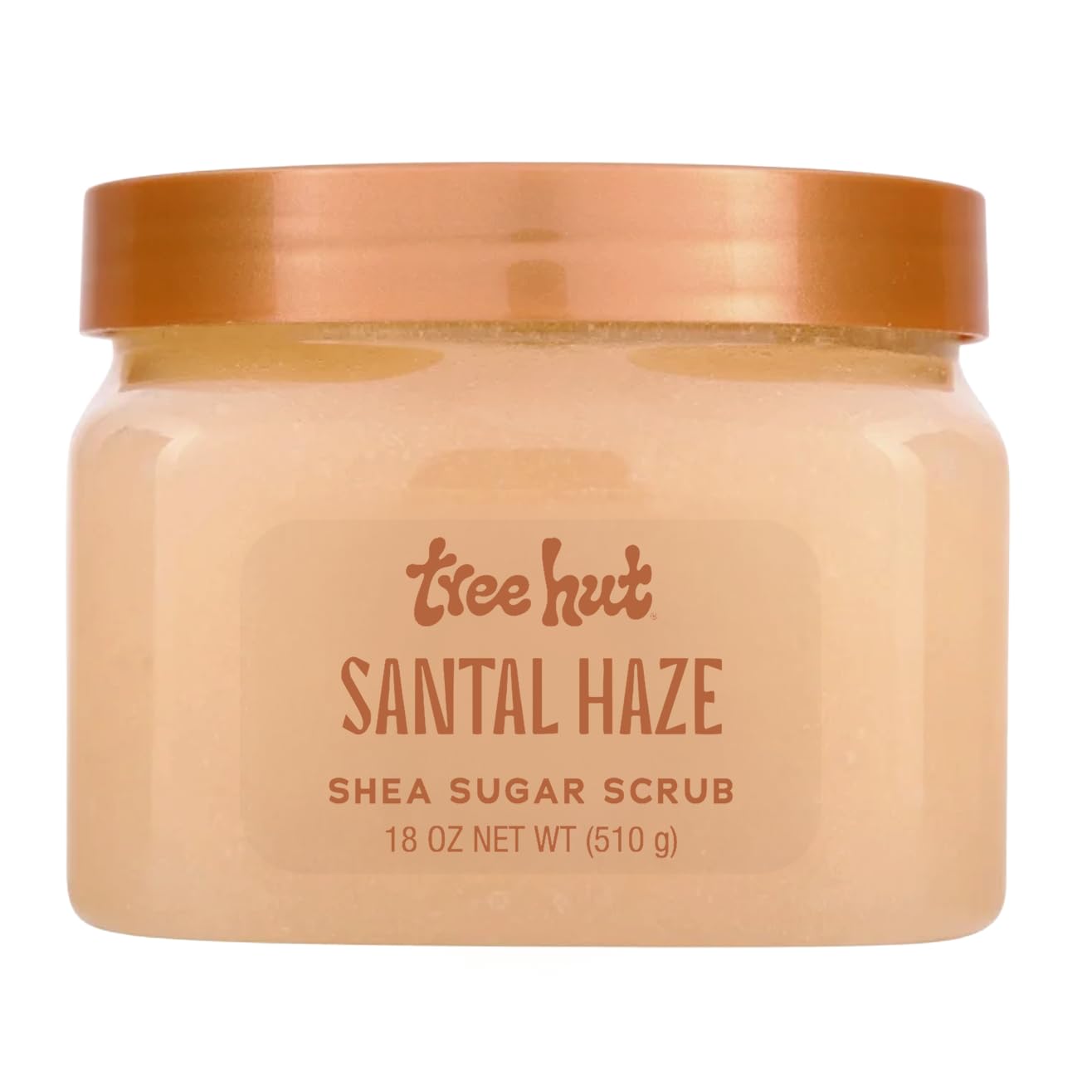 Tree Hut Vanilla Shea Sugar Scrub, Exfoliating & Hydrating Body Scrub with Shea Butter & Essential Oils, Smooth Skin, For All Skin Types, Vegan, 18 oz