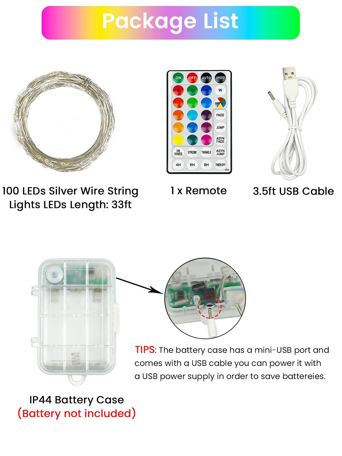 66Ft 200 LED Fairy Lights Plug in, Waterproof String Lights Outdoor & Indoor 8 Modes Christmas Light Bedroom Decor, Timer Twinkle Lights for Girl's Room Garden Party Christmas Decorations (Warm White)