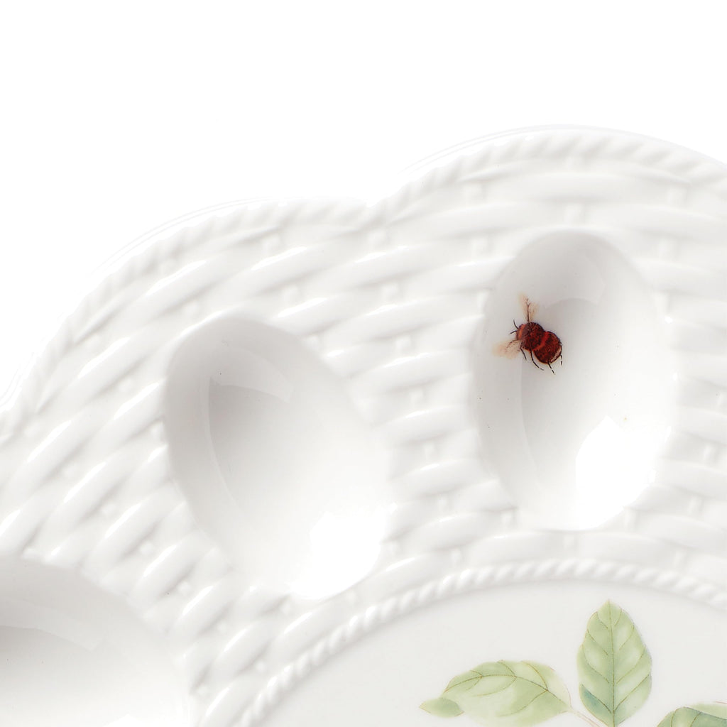 Lenox Dinnerware Set, Butterfly Meadow Bunny 16-Piece Set, Service For 4, Dishwasher Safe, Microwave Safe, Made Of Porcelain, Bowls And Mugs, Plates And Bowls, Easter Dish (Assorted, 16 Pieces)