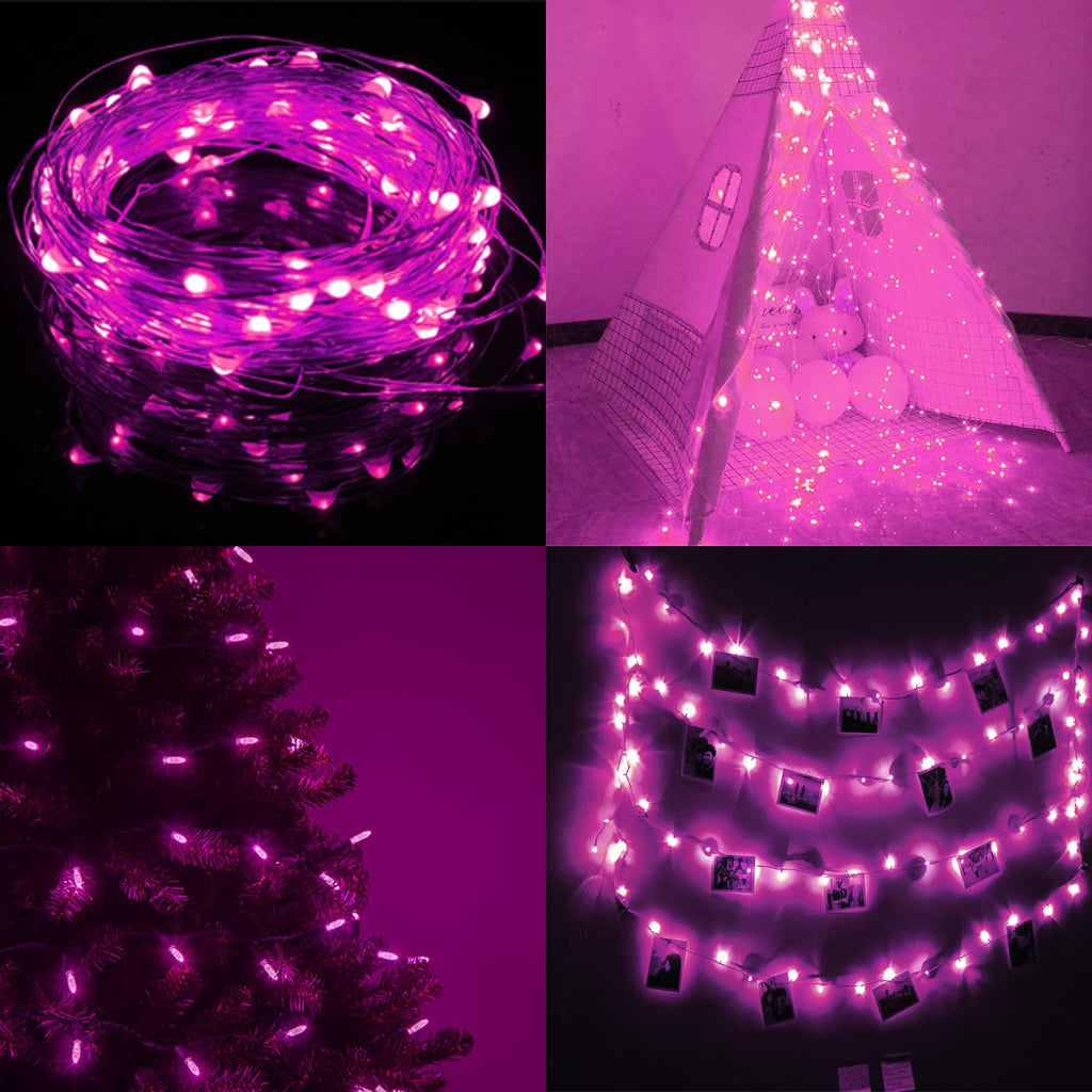 66Ft 200 LED Fairy Lights Plug in, Waterproof String Lights Outdoor & Indoor 8 Modes Christmas Light Bedroom Decor, Timer Twinkle Lights for Girl's Room Garden Party Christmas Decorations (Warm White)