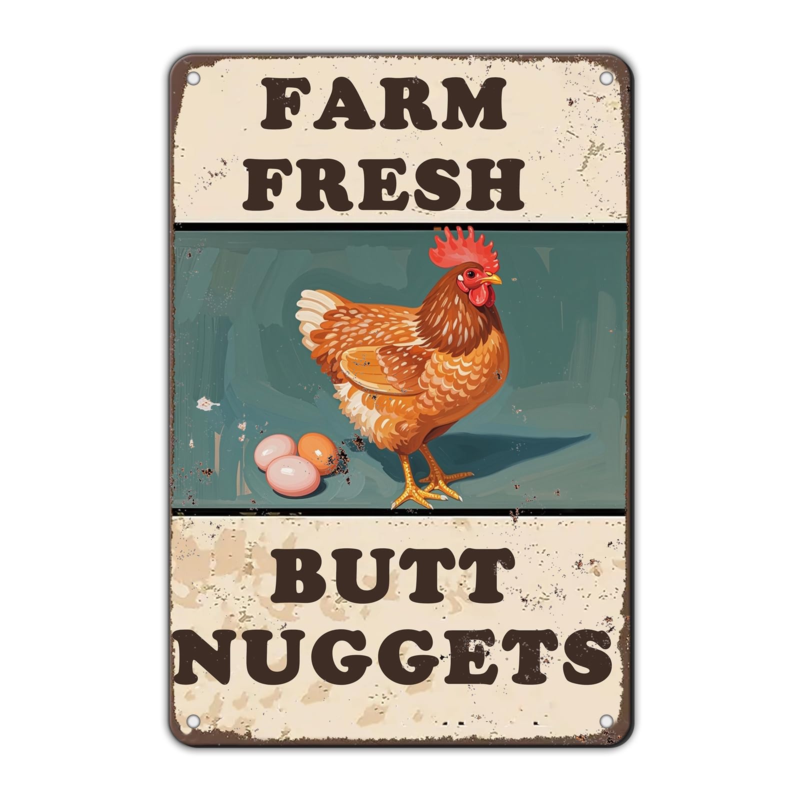 Chicken Metal Signs Rooster Kitchen Wall Decor Today I Will Pry More Worry Less Tin Sign 12x8 Inch Funny Chicken Coop Accessories Rooster Home Farm Yard Garden Decor