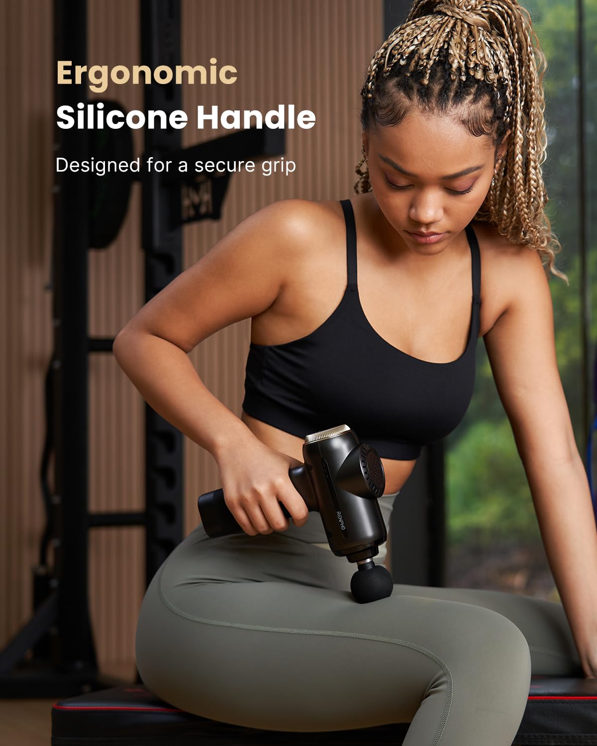 RENPHO Active Thermacool 2 Massage Gun with Heat and Cold, [2026 Upgraded] Percussion Deep Tissue Handheld Neck Massager, FSA Approved, Muscle Masajeador for Men Women Athletes HSA