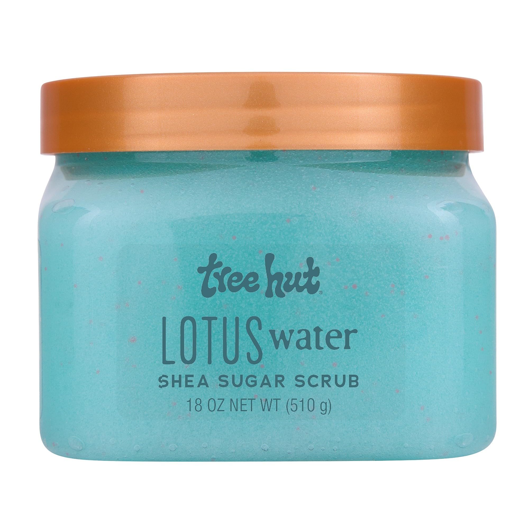 Tree Hut Vanilla Shea Sugar Scrub, Exfoliating & Hydrating Body Scrub with Shea Butter & Essential Oils, Smooth Skin, For All Skin Types, Vegan, 18 oz