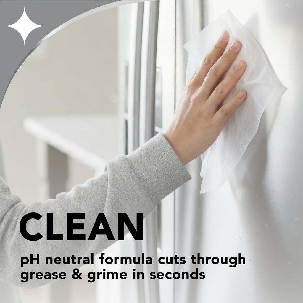 Weiman Stainless Steel Cleaner and Polish Wipes, 30 Count