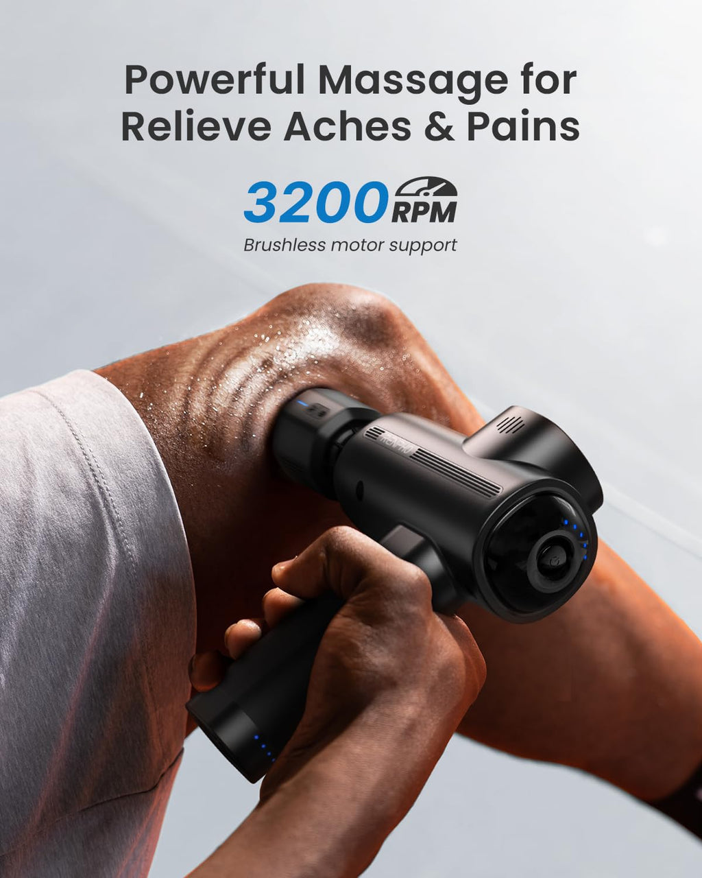 RENPHO Active Thermacool 2 Massage Gun with Heat and Cold, [2026 Upgraded] Percussion Deep Tissue Handheld Neck Massager, FSA Approved, Muscle Masajeador for Men Women Athletes HSA