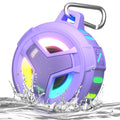 EBODA Bluetooth Shower Speaker, Portable Bluetooth Speakers, IP67 Waterproof Wireless Speaker with LED Light, Floating, 2000mAh, True Wireless Stereo for Kayak, Beach, Gifts for unisex -Black