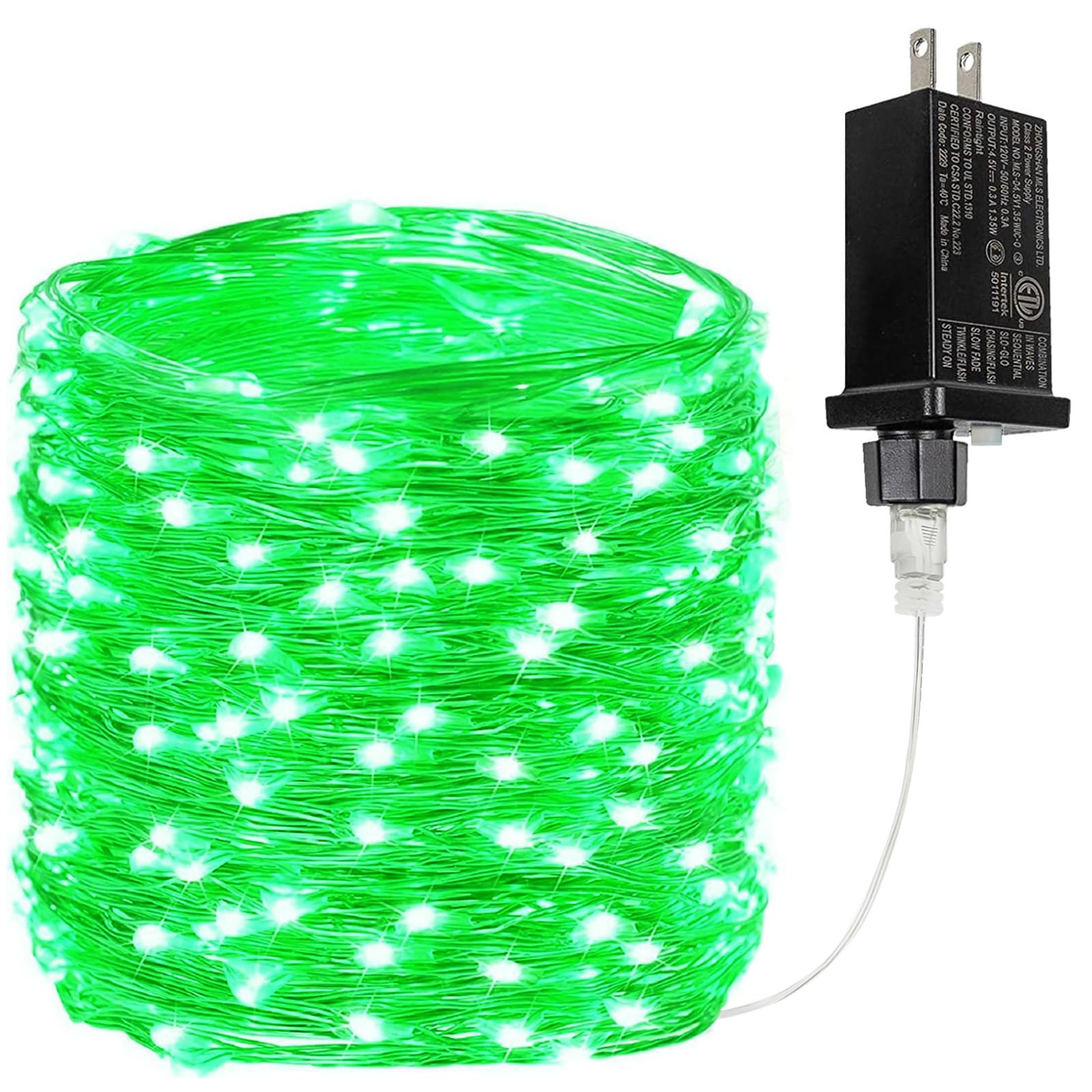 66Ft 200 LED Fairy Lights Plug in, Waterproof String Lights Outdoor & Indoor 8 Modes Christmas Light Bedroom Decor, Timer Twinkle Lights for Girl's Room Garden Party Christmas Decorations (Warm White)