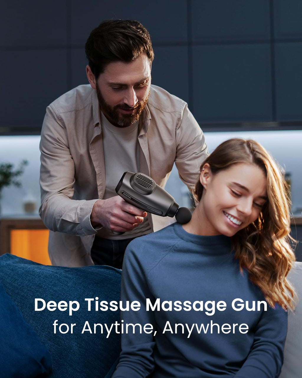 RENPHO Active Thermacool 2 Massage Gun with Heat and Cold, [2026 Upgraded] Percussion Deep Tissue Handheld Neck Massager, FSA Approved, Muscle Masajeador for Men Women Athletes HSA