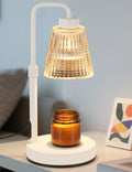 Candle Warmer Lamp with Timer Dimmable. Wax Melt Warmer for Jar Candles with 2 Bulbs