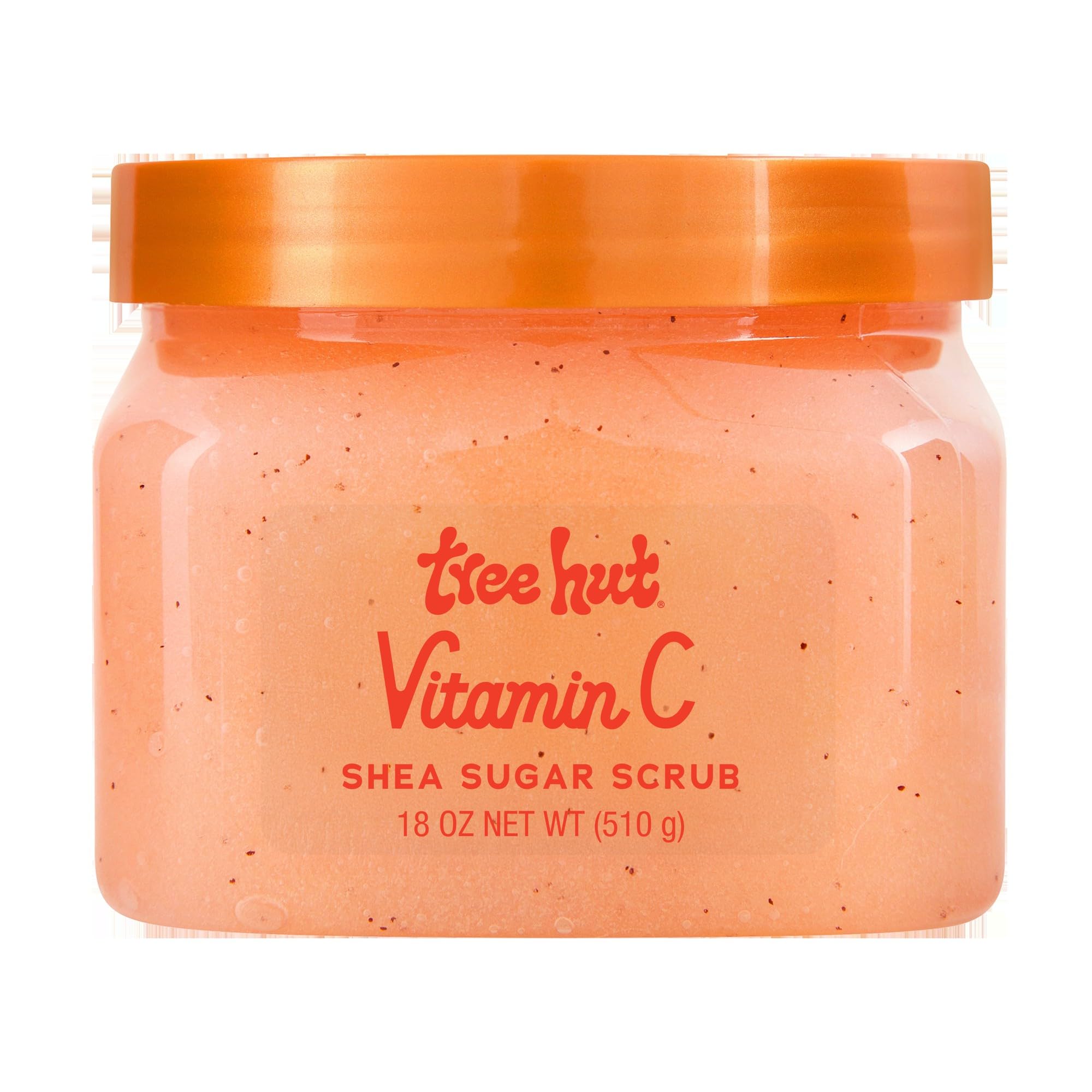 Tree Hut Vanilla Shea Sugar Scrub, Exfoliating & Hydrating Body Scrub with Shea Butter & Essential Oils, Smooth Skin, For All Skin Types, Vegan, 18 oz
