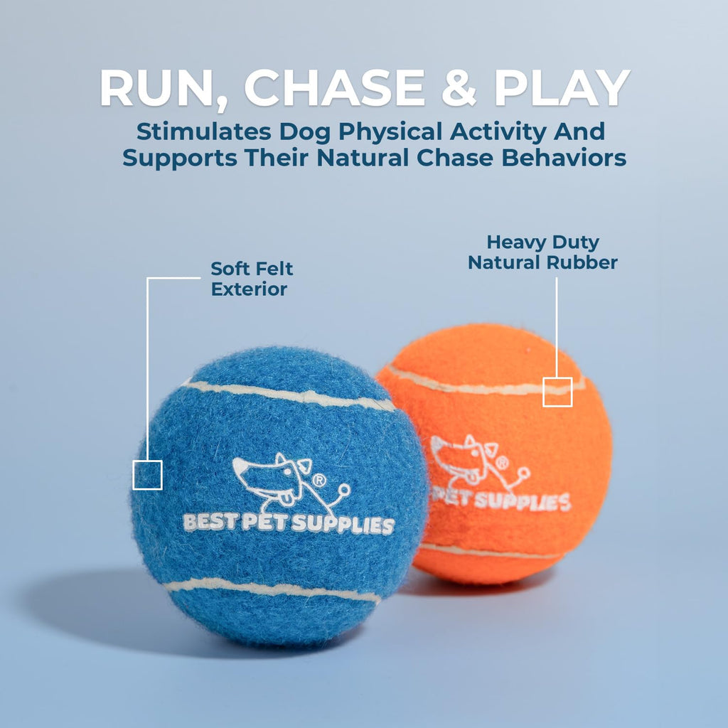 Best Pet Supplies Interactive Squeaky Dog Chew Toy, Ideal Dog Toys for Chewers, Small, Medium & Large Dogs, and Fetch Lovers - Crinkle Duck (Blue), Large