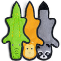 SHARLOVY No Stuffing Dog Toys Crinkle Squeaky, Long Lasting Chews for Aggressive, Durable Plush Dog Puppy Chew Toys for Teething, with 6 Tough Layers for Small Medium Large Breed