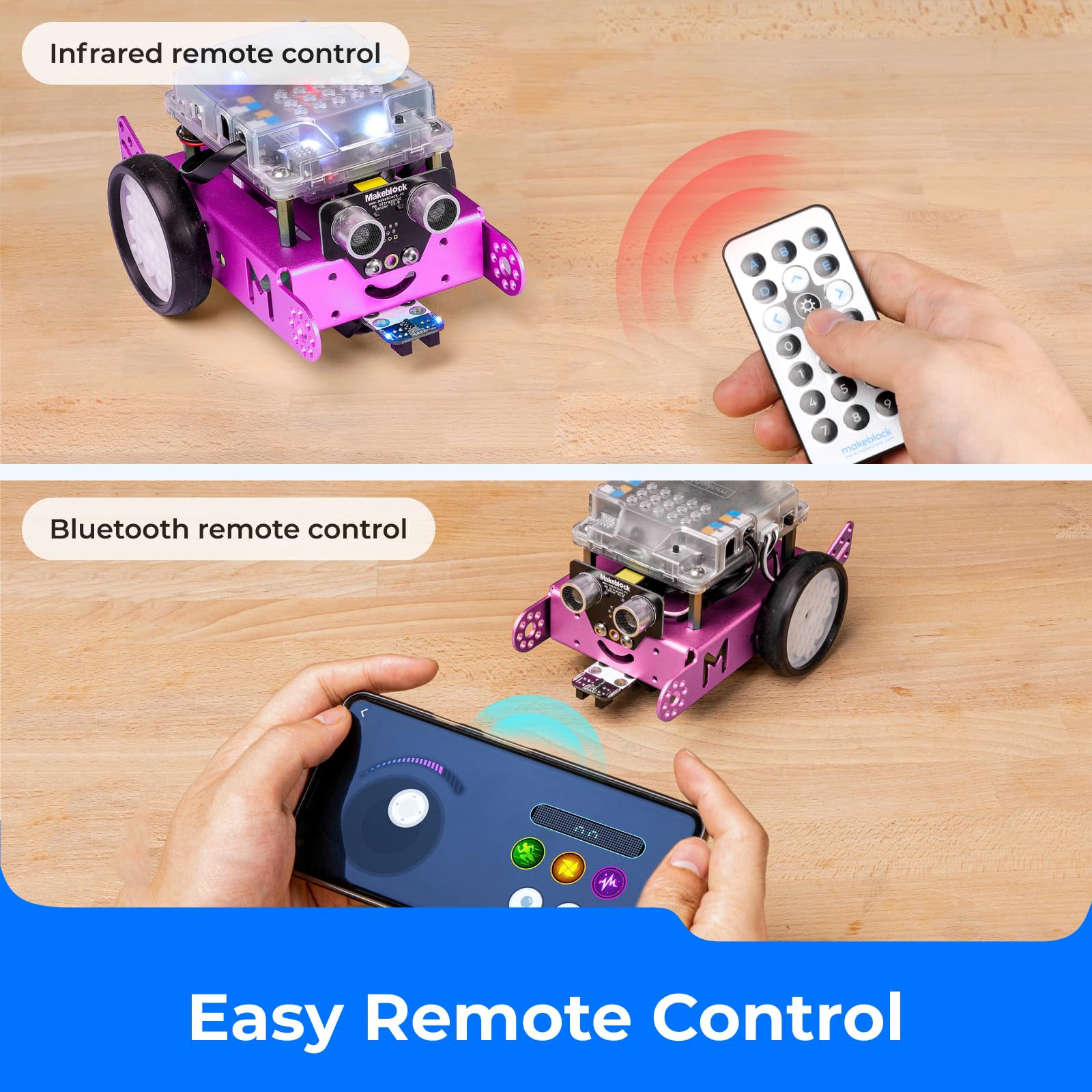 Makeblock mBot Robot Kit, Robotics for Kids Ages 8-12 Learn to Code with Scratch & Arduino, STEM Toys Science Kits for Kids Age 8-12 Boys and Girls Age 8+