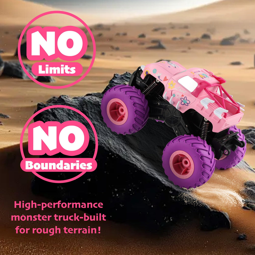Threeking 1:16 Waterproof Monster Truck Toys RC Cars Amphibious Remote Control Car Trucks 4WD All Terrain Off-Road Pickup Toy for 6 7 8 9 10 11 12 Year Old Boys Girls Kids Gifts Presents